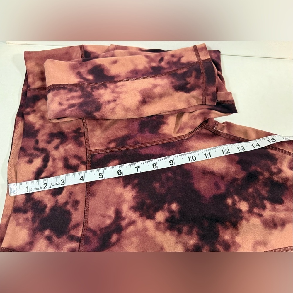 Victoria's Secret Women's Brown Tie Dye High Waist Leggings Size 14 - Picture 8 of 10